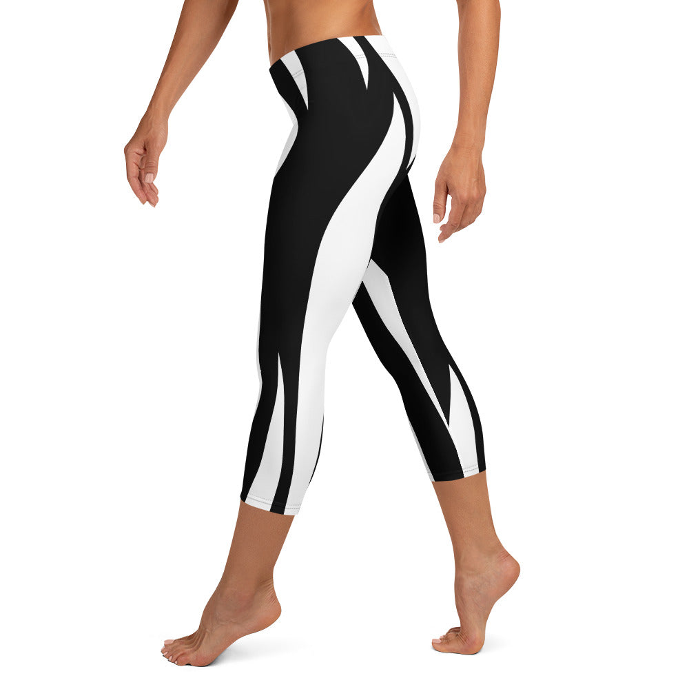 Illusion Capri Leggings