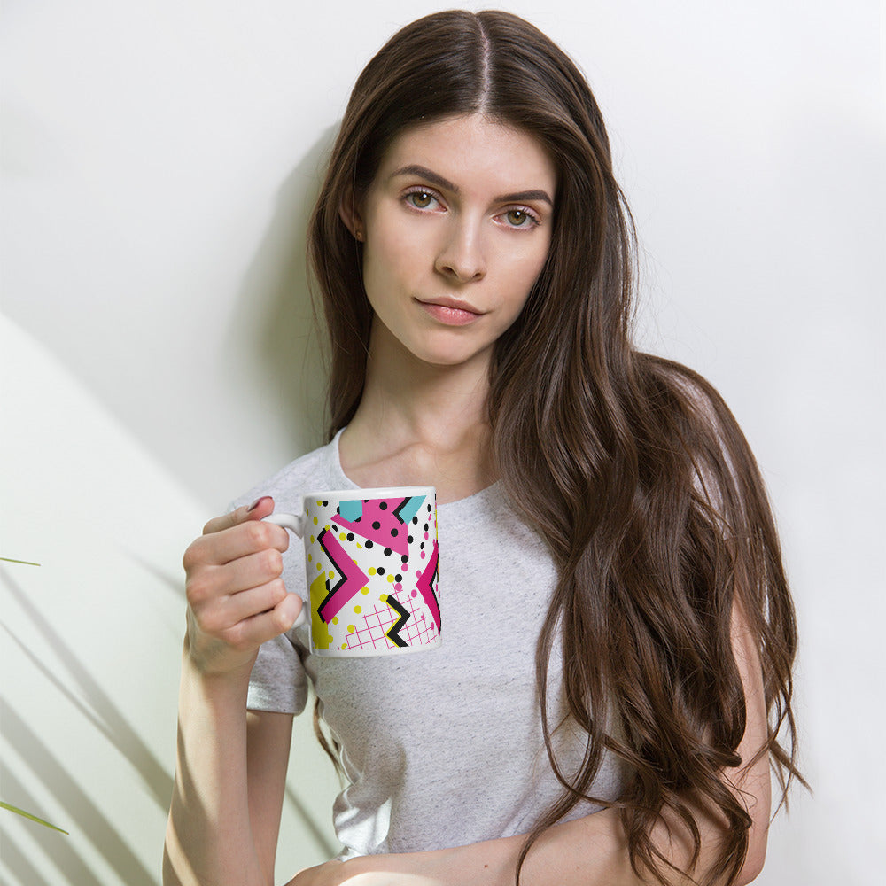Retro glossy mug