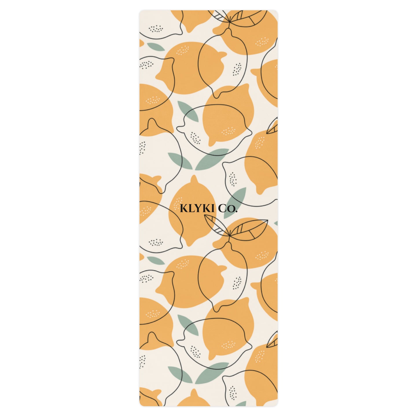 Lemons Yoga mat