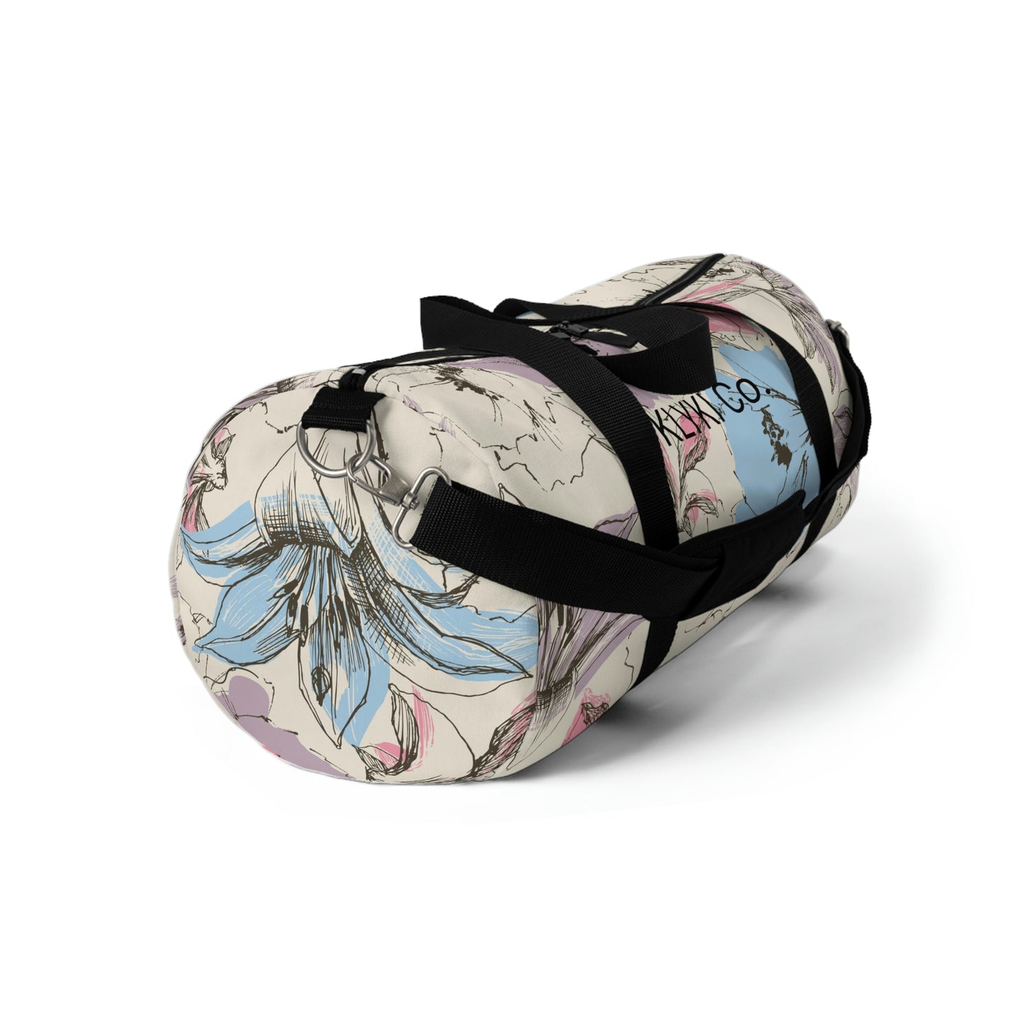 KLYKI Co. Floral Duffel Bag