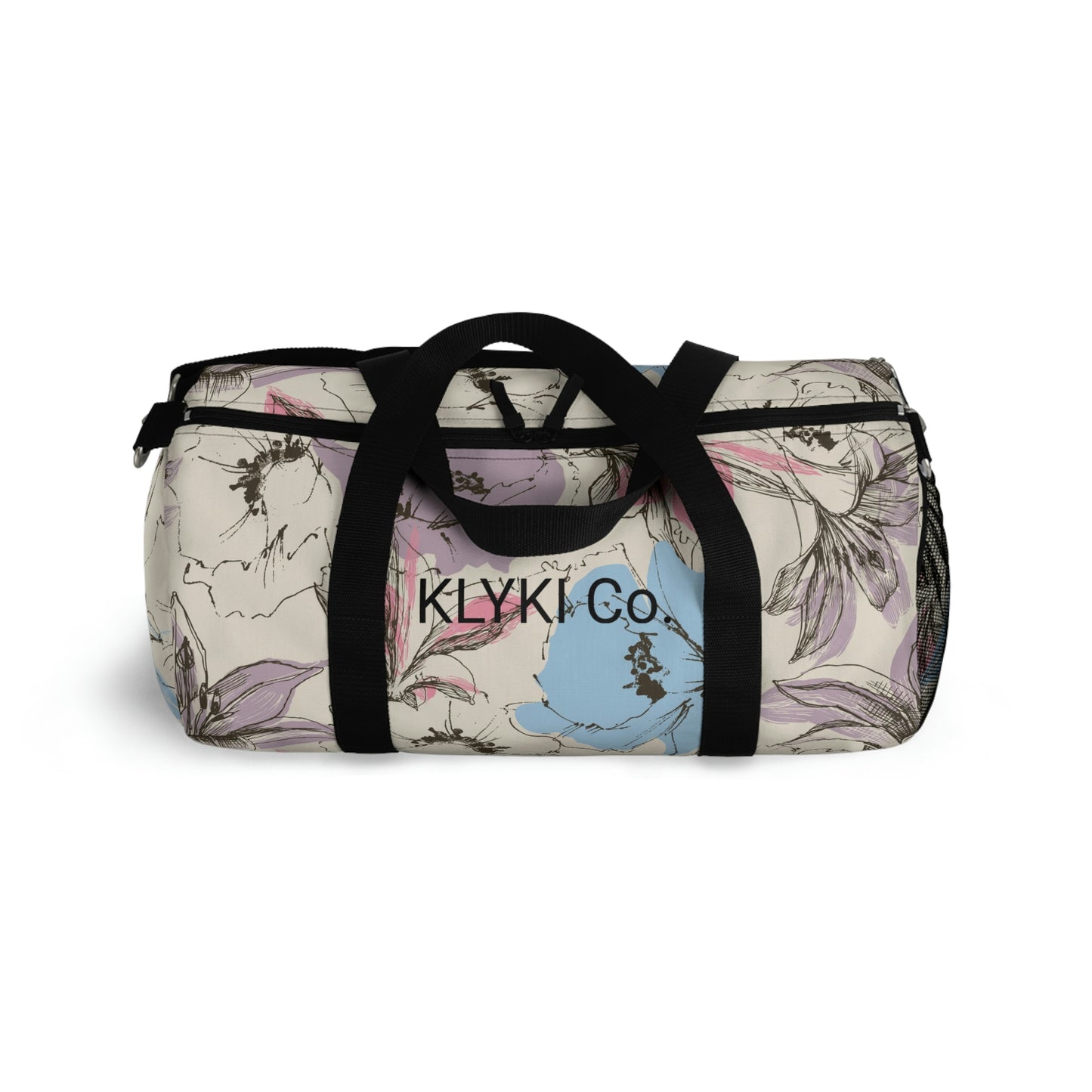 KLYKI Co. Floral Duffel Bag