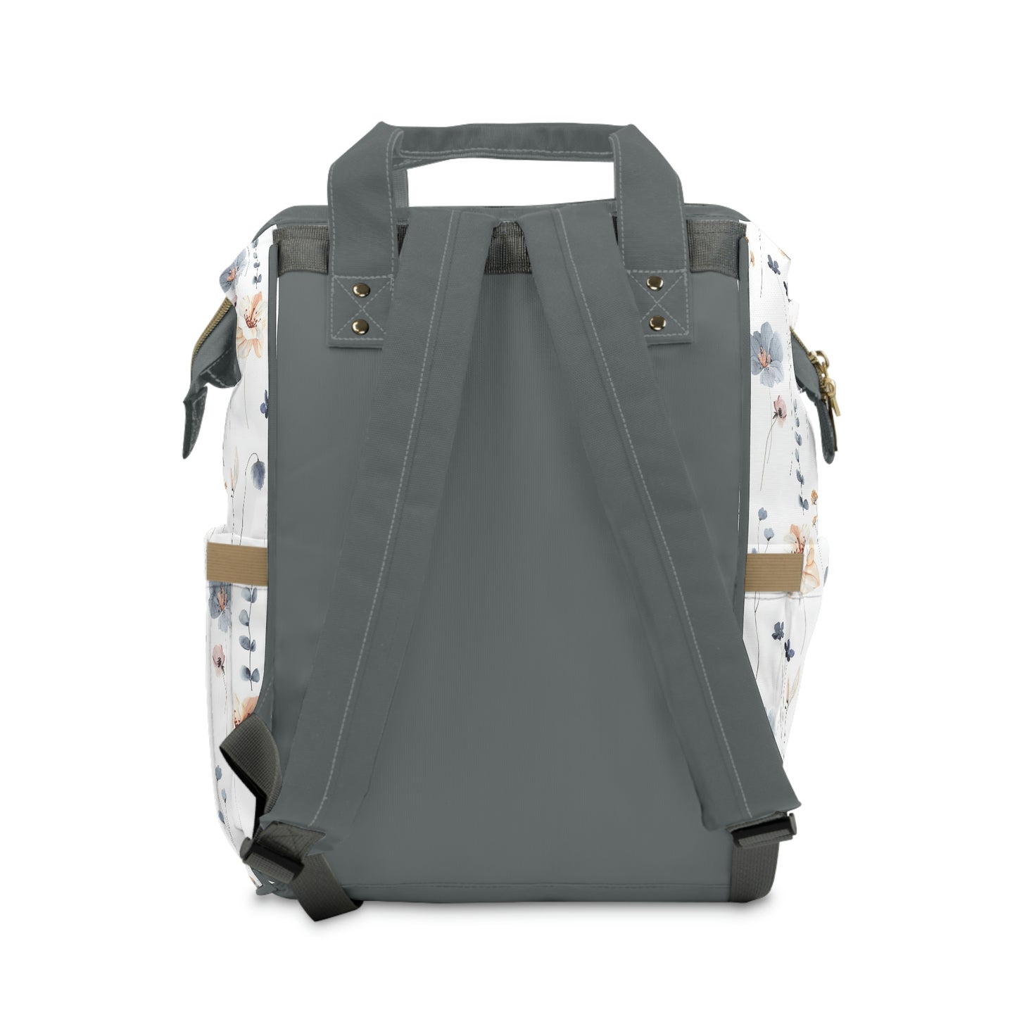 KLYKI Co. Floral Multifunctional Diaper Backpack