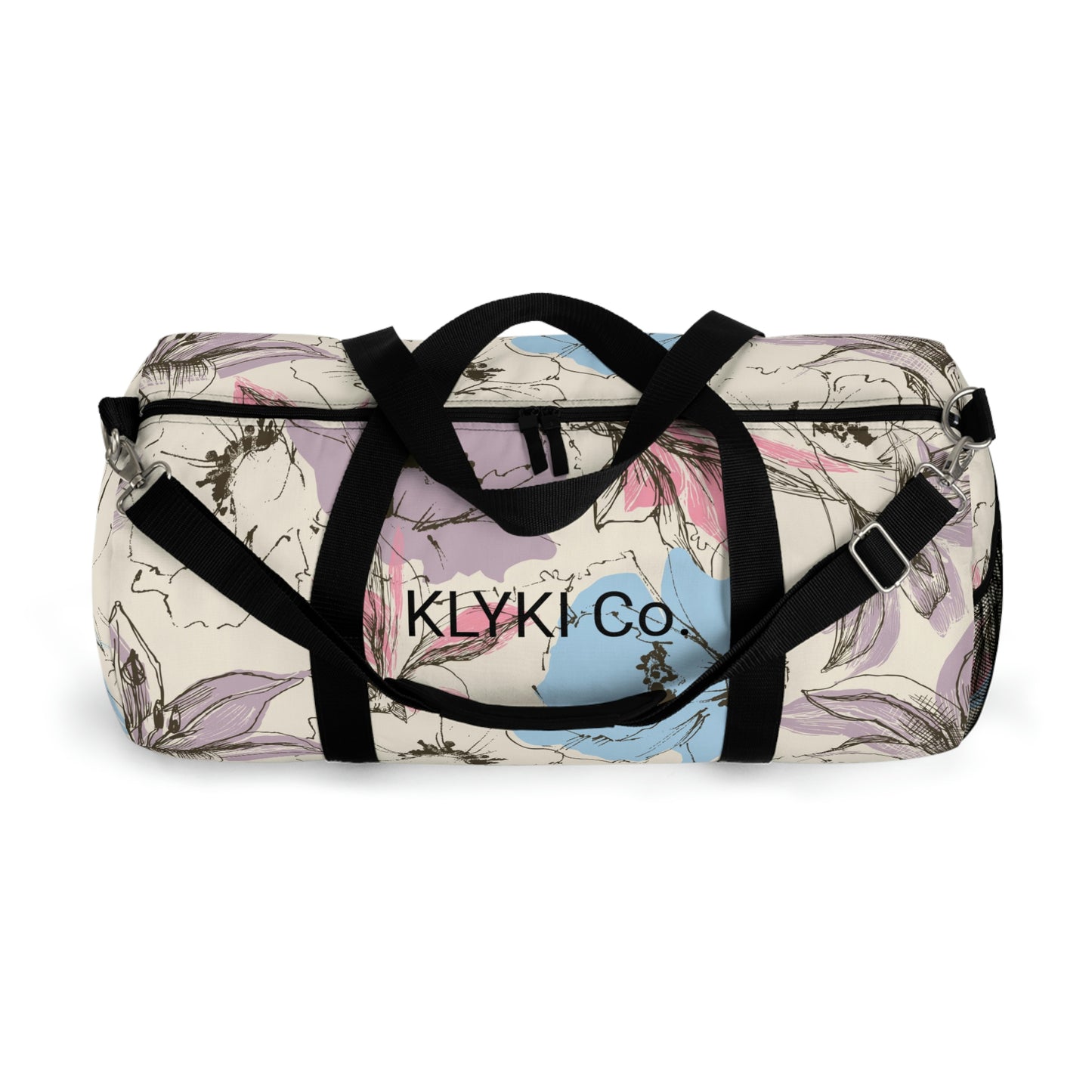 KLYKI Co. Floral Duffel Bag