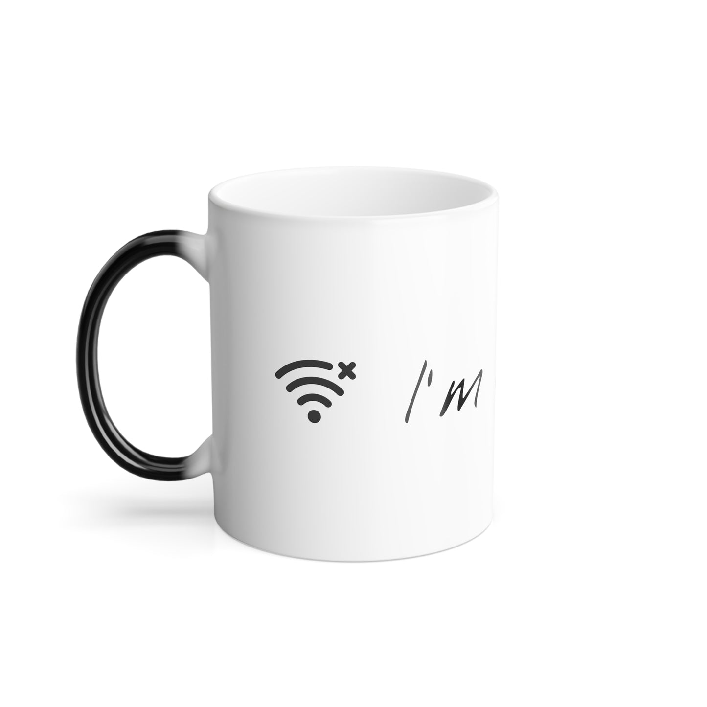 I'm offline Morphing Mug, 11oz