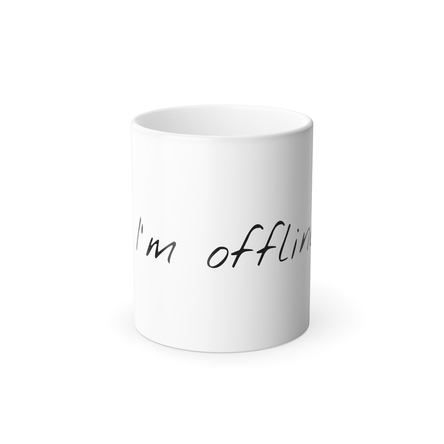 I'm offline Morphing Mug, 11oz