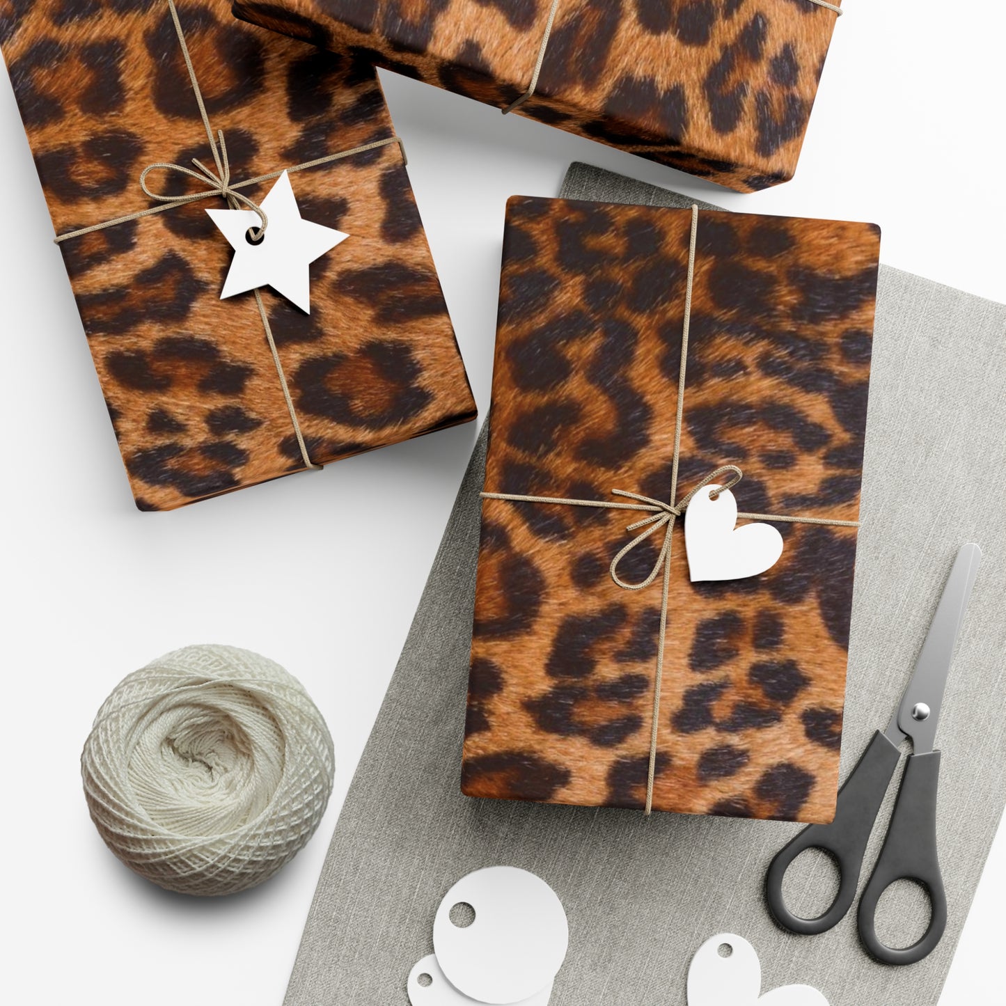 Leopard Print Gift Wrap