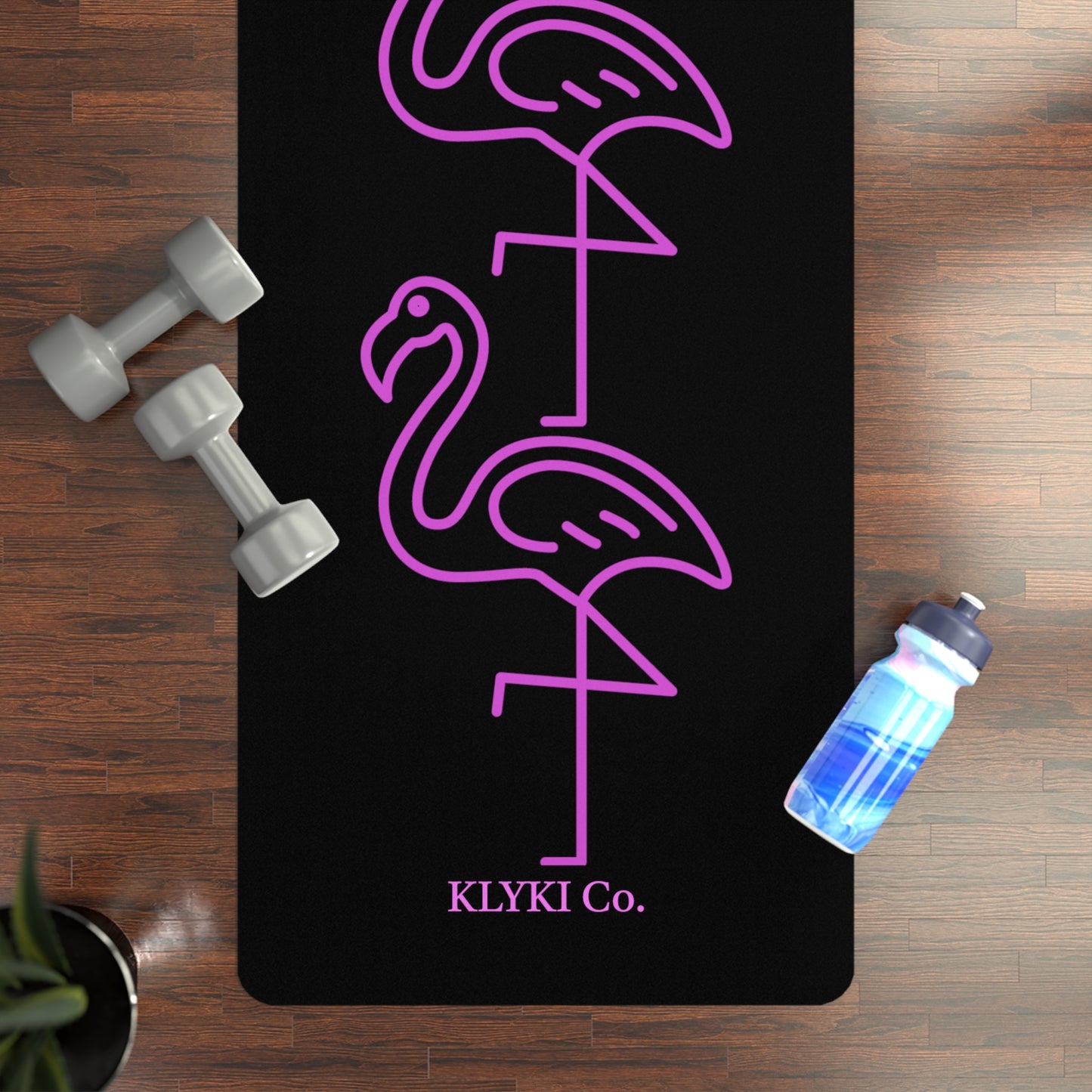 Flamingo - Rubber Yoga Mat