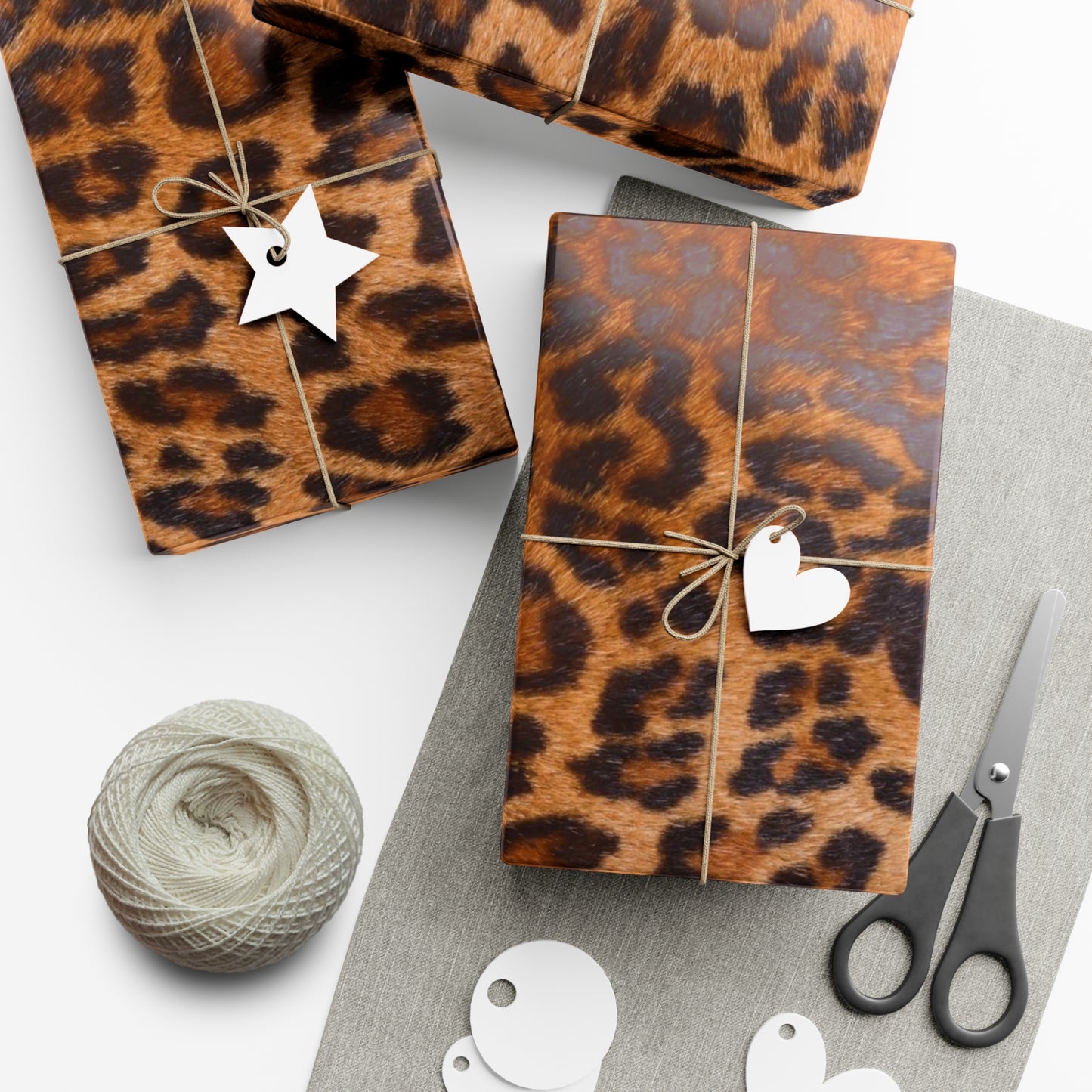 Leopard Print Gift Wrap