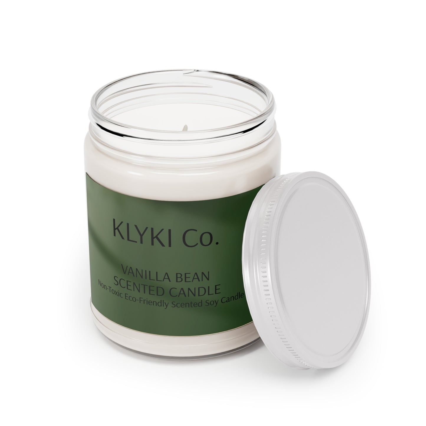 Vanilla Bean Scented Soy Candle, 9oz