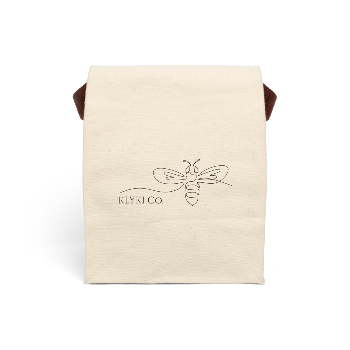 Hey Honey - Canvas Lunch Bag With Strap