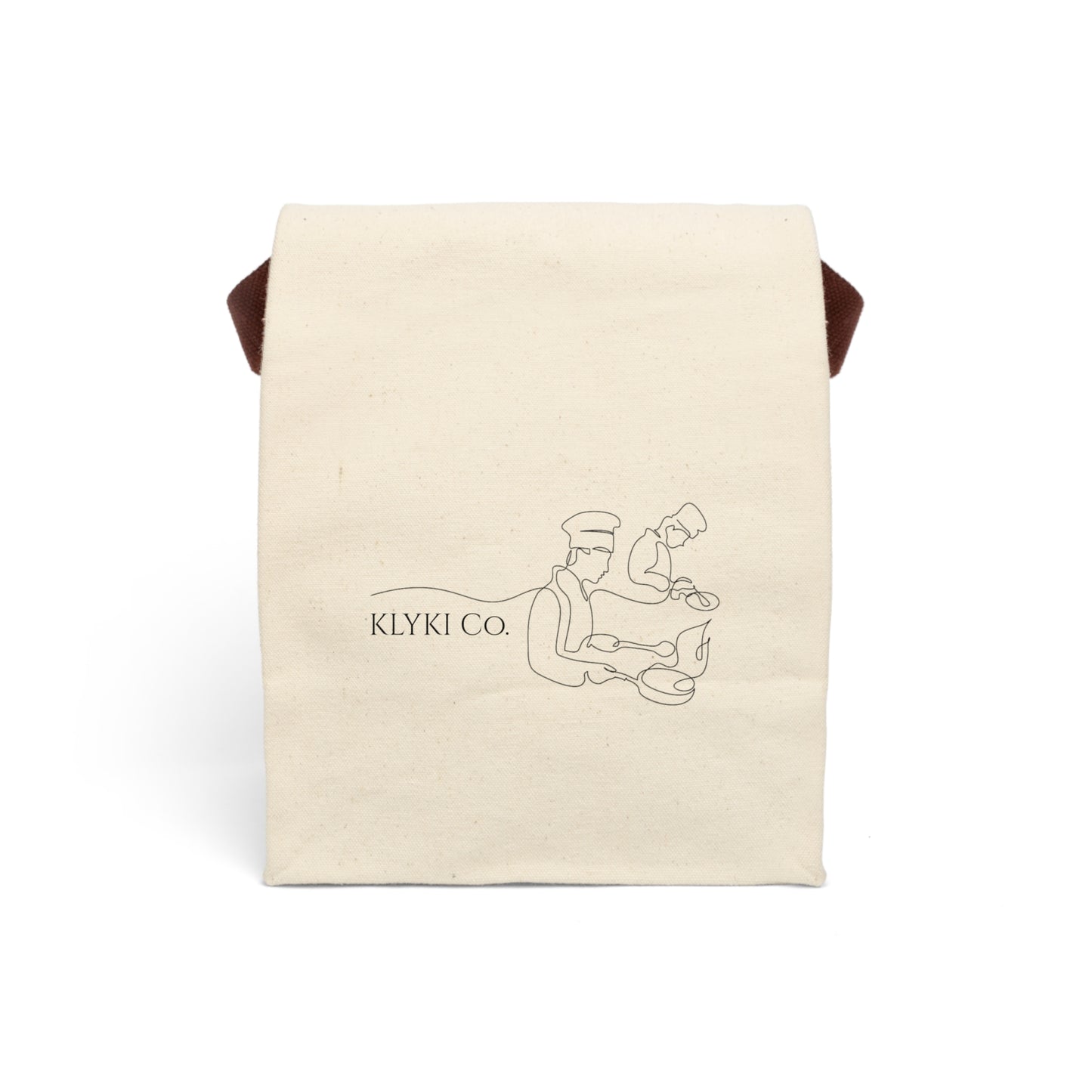 Bon Appetite - Canvas Lunch Bag With Strap