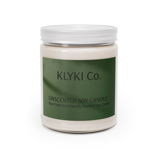 Unscented Soy Candle, 9oz