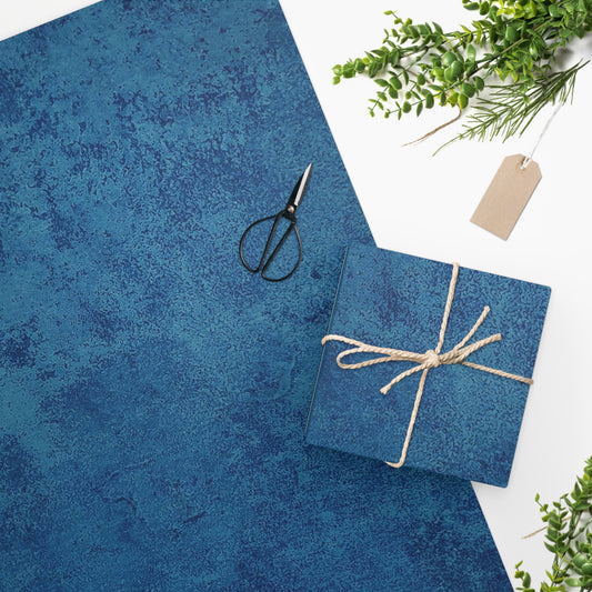 Deep Blue Wrapping Paper