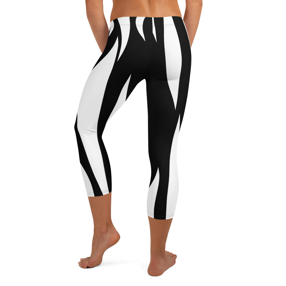 Illusion Capri Leggings