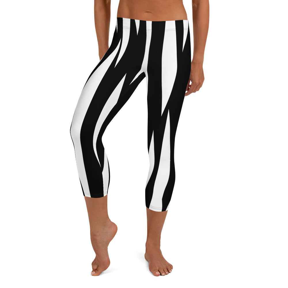 Illusion Capri Leggings