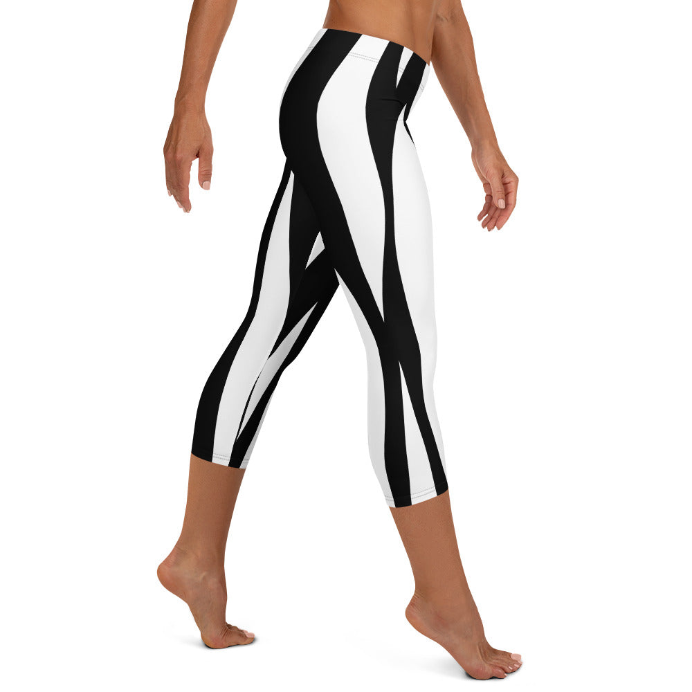 Illusion Capri Leggings