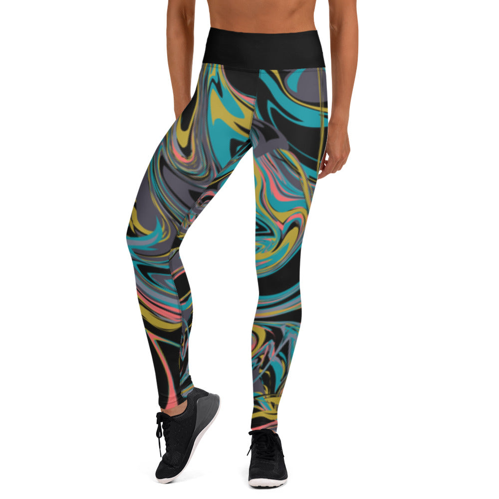 Painted Yoga Leggings