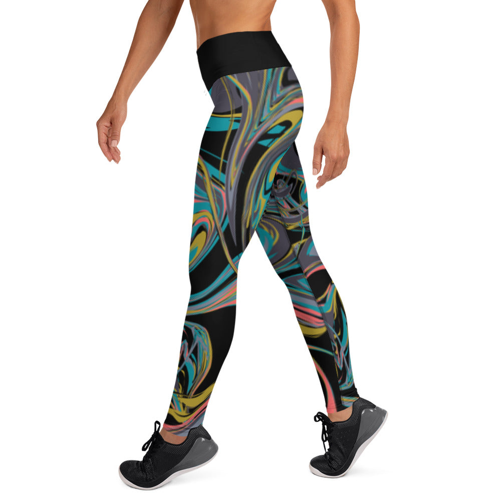 Painted Yoga Leggings