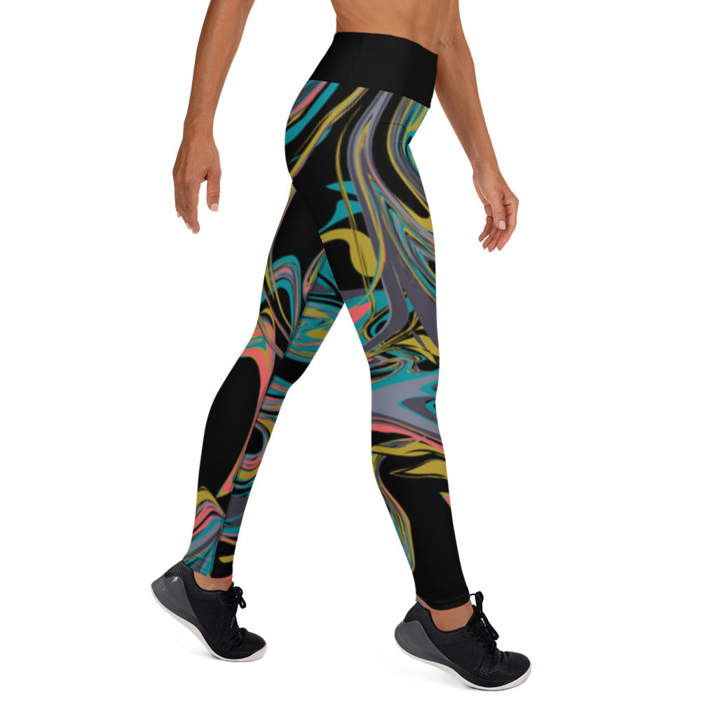 Painted Yoga Leggings