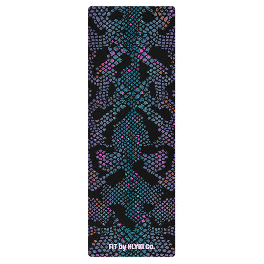 Purple Snake Yoga mat
