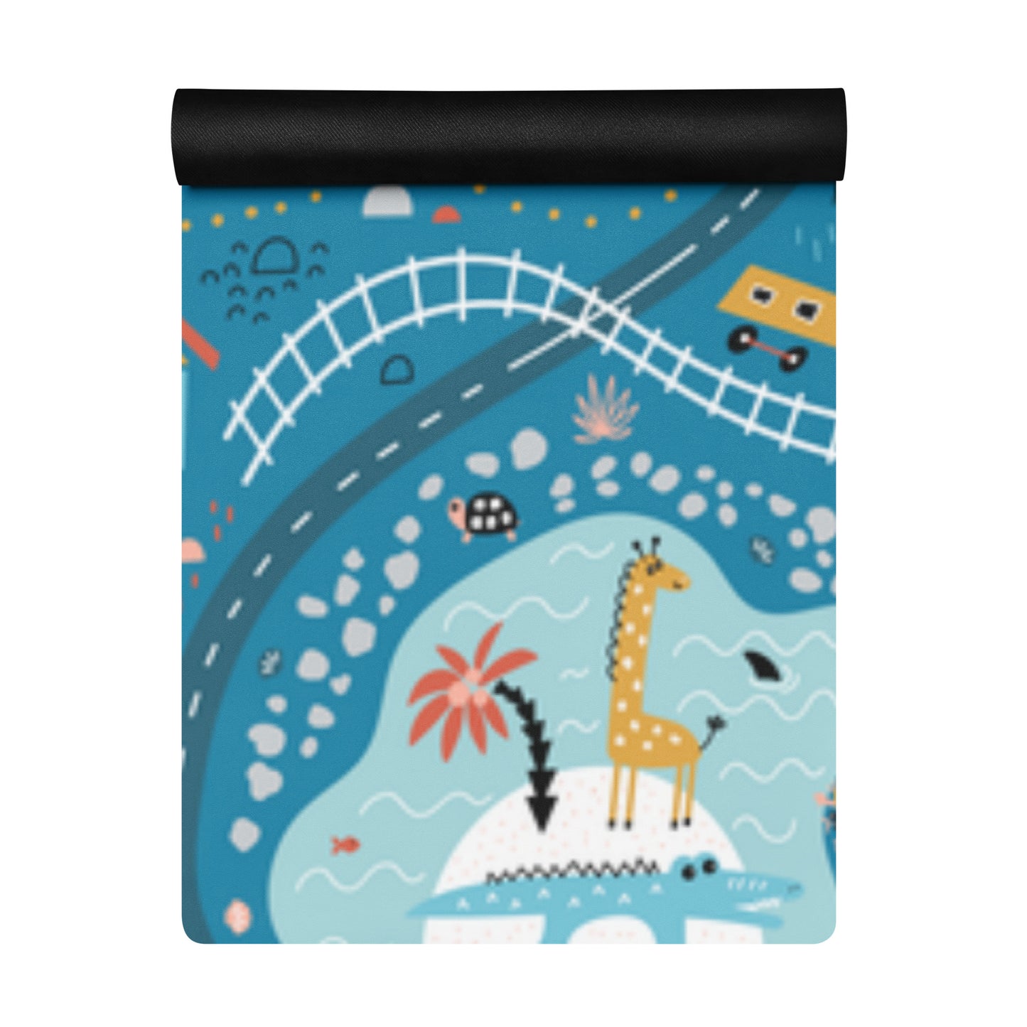 Zoo City Yoga Mat