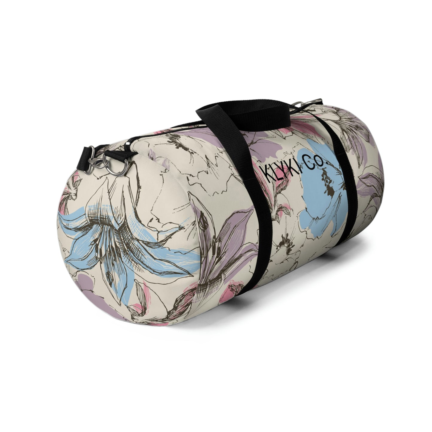 KLYKI Co. Floral Duffel Bag